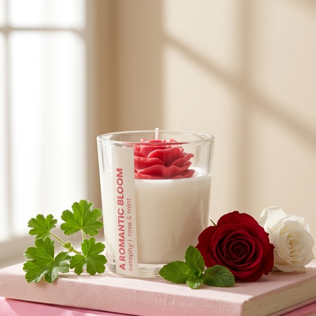 A Romantic Bloom (Scent: Rose & Mint)